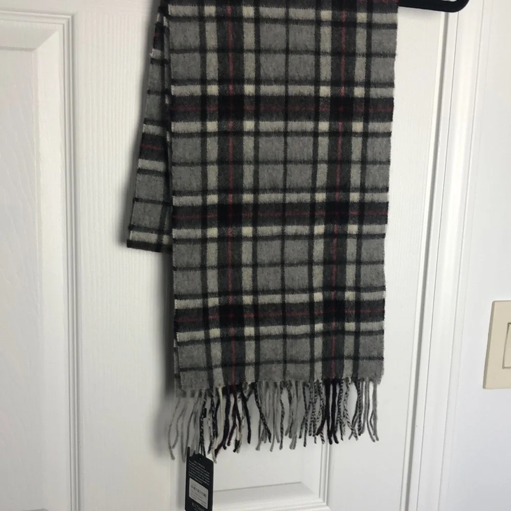 NWT Kiltane of Scotland 100% Lambswool Tartan Plaid Scarf Unisex